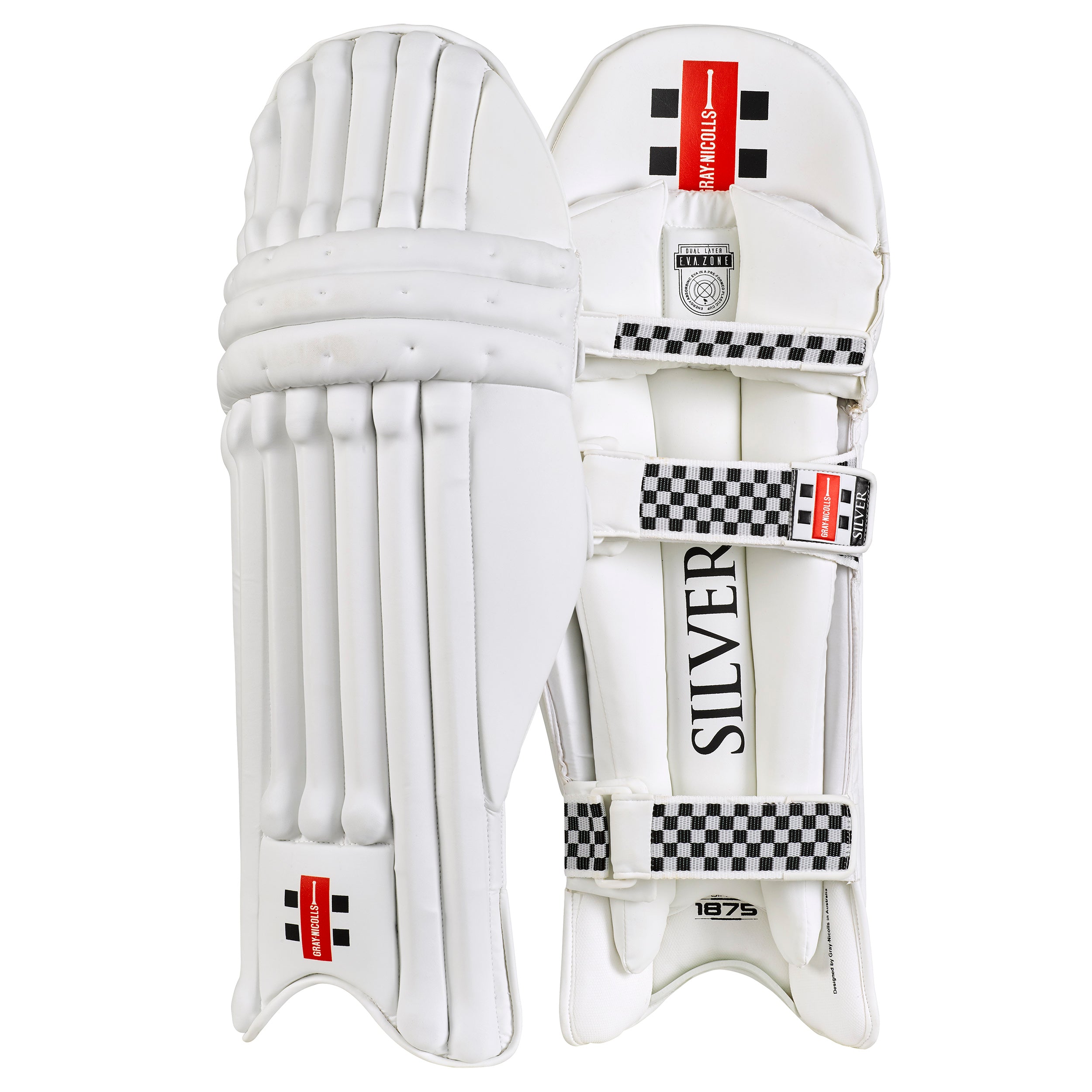 Gray Nicolls Silver Batting Legguard - Adult Large