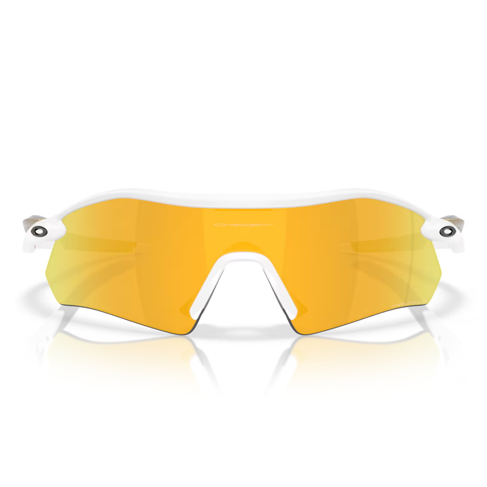 Oakley RADAR PLATE Polished White - Prizm 24K Polarized Sunglasses