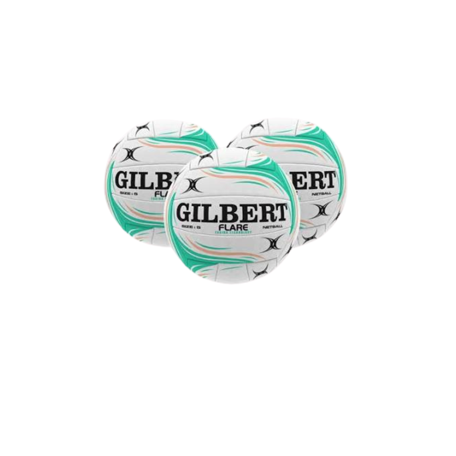 Gilbert Flare Fusion Match Netball - Size 5