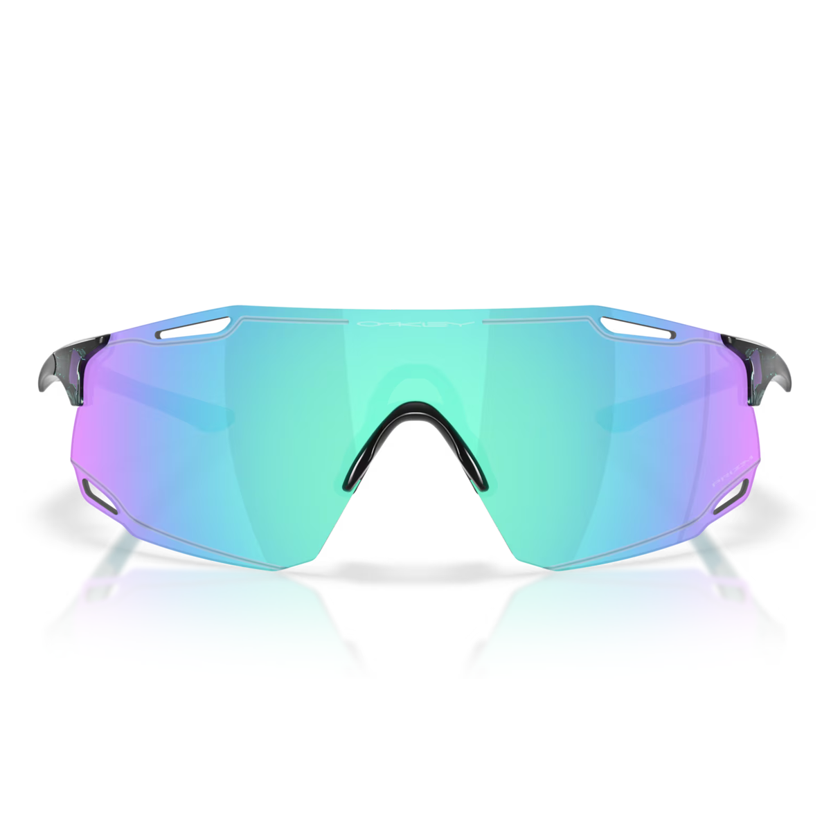 Oakley CYBR DYNO Polished Black - Prizm Sapphire Sunglasses