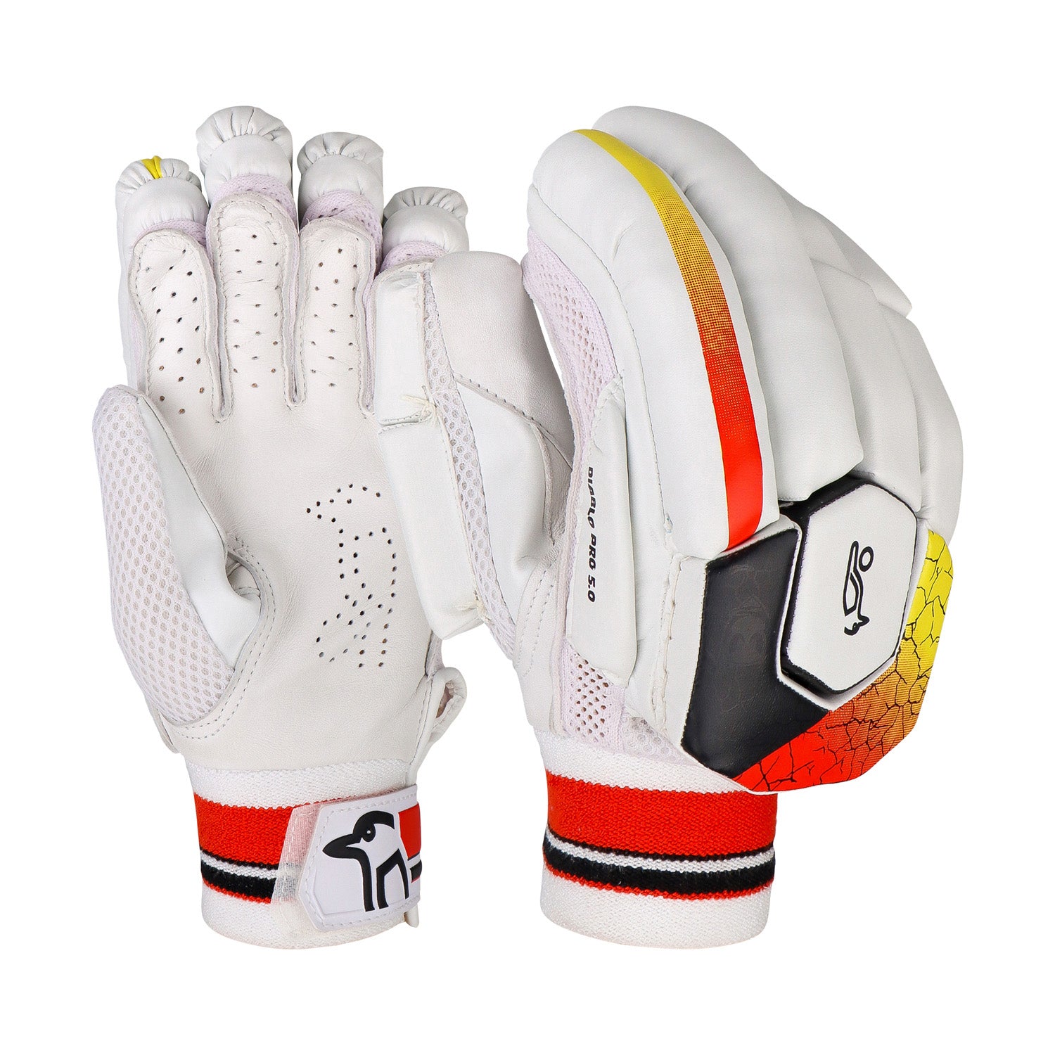 Kookaburra Diablo Pro 5.0 Cricket Batting Gloves - Youth