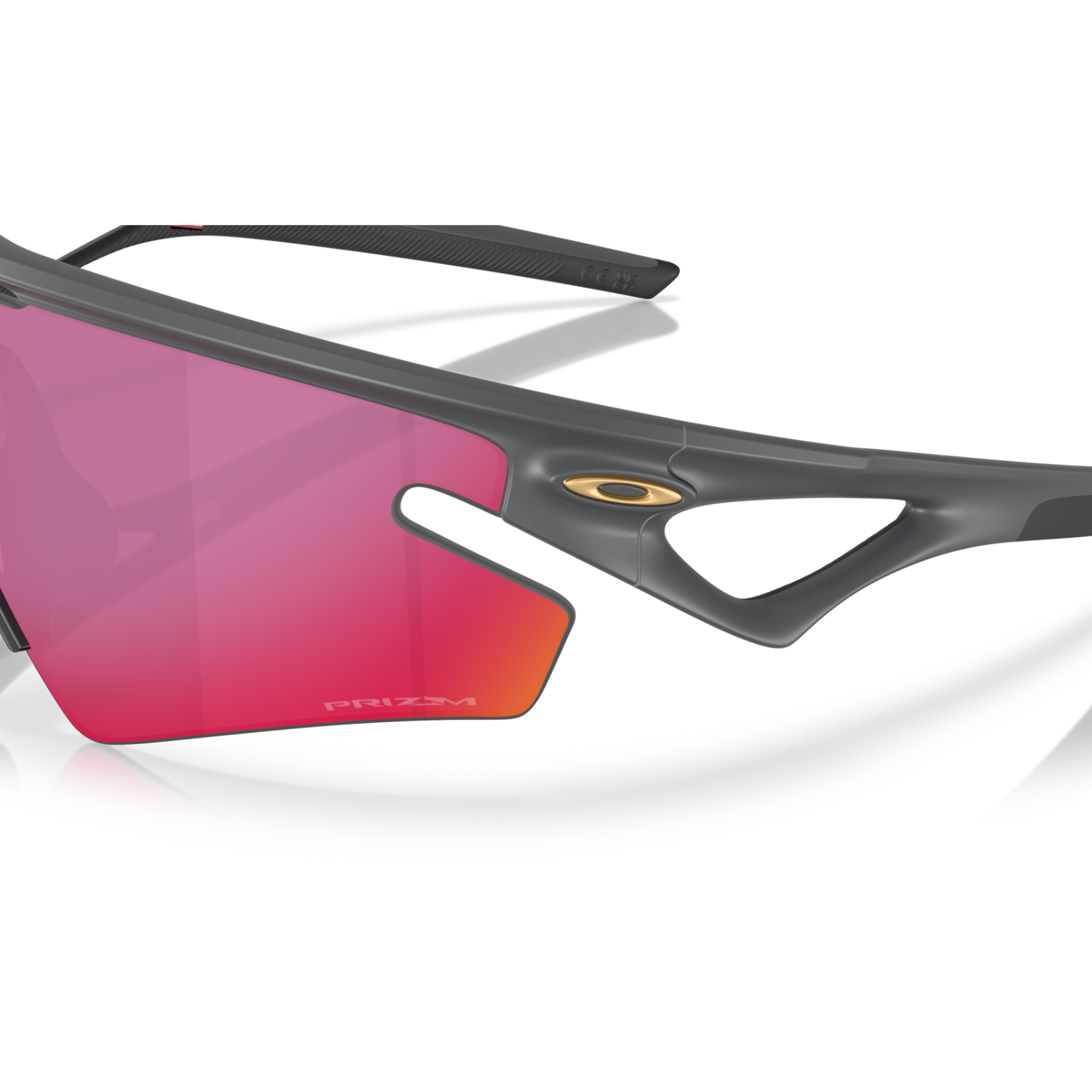Oakley SPHAERA SLASH Matte Carbon - Prizm Road Sunglasses