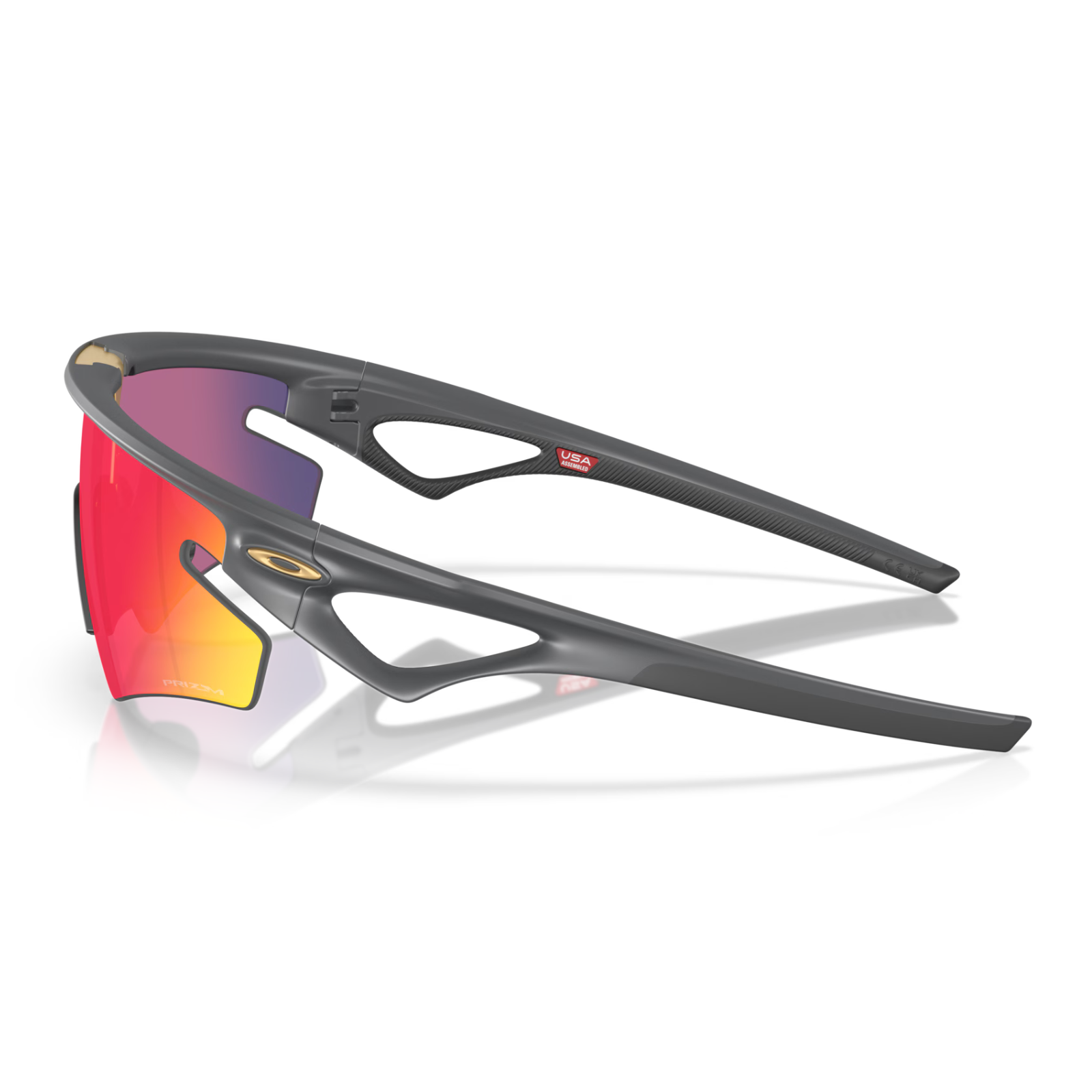Oakley SPHAERA SLASH Matte Carbon - Prizm Road Sunglasses