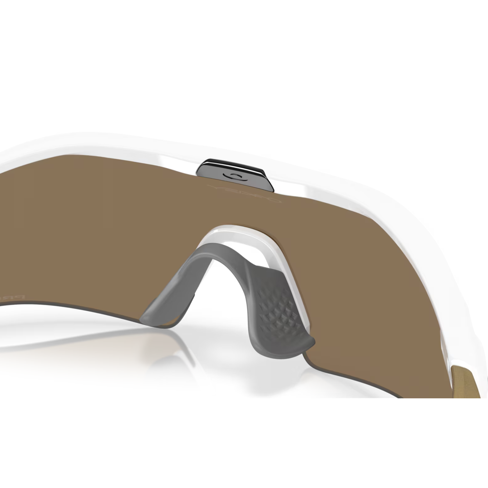 Oakley RADAR PLATE Polished White - Prizm 24K Polarized Sunglasses