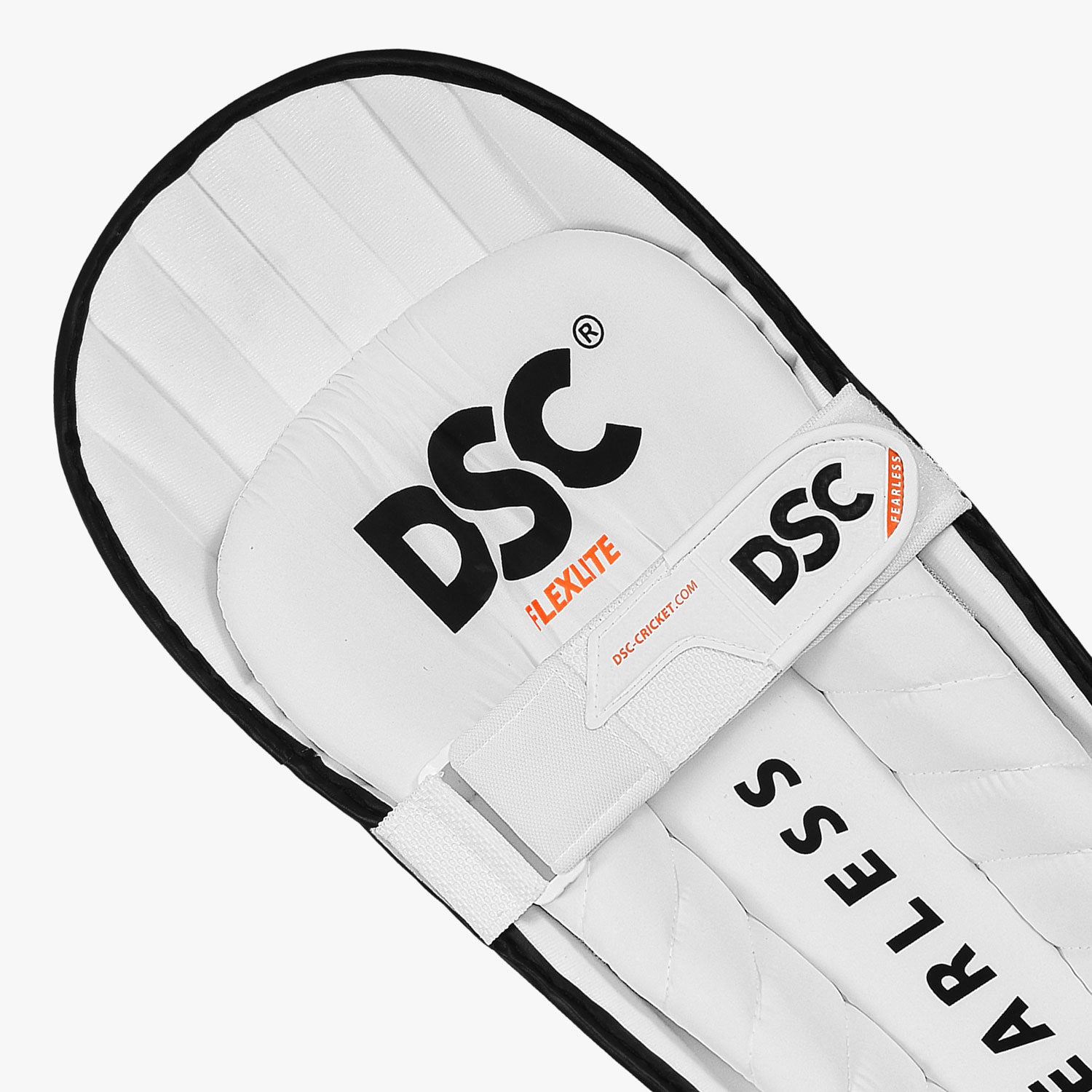 DSC Flexlite Batting Leg Guard - Adult Navy Blue