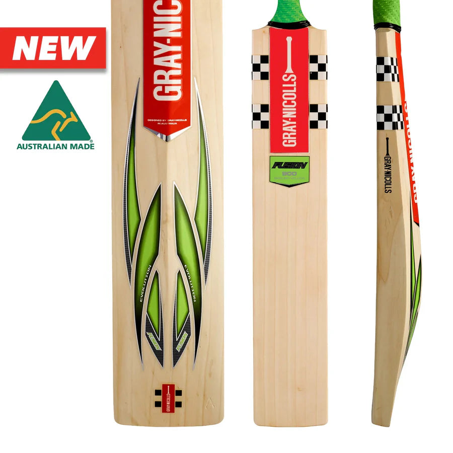 Gray Nicolls Fusion 900 Cricket Bat - Long Blade (Natural)