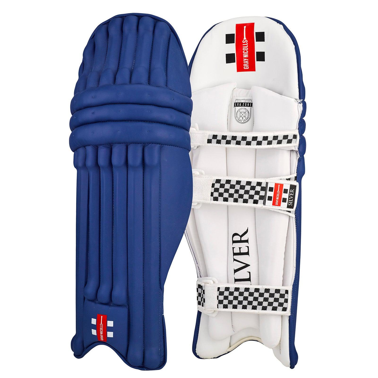 Gray Nicolls Silver Batting Pads Royal - Senior