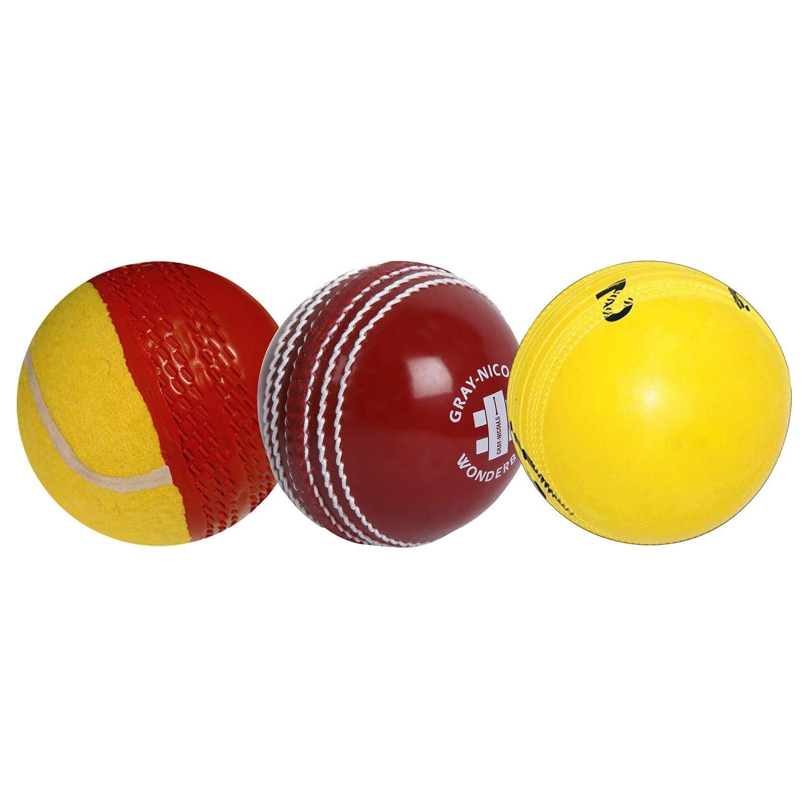 Gray Nicolls Skill Bowling 3 Pack (Swing ball/SpinBall/Wonderball)