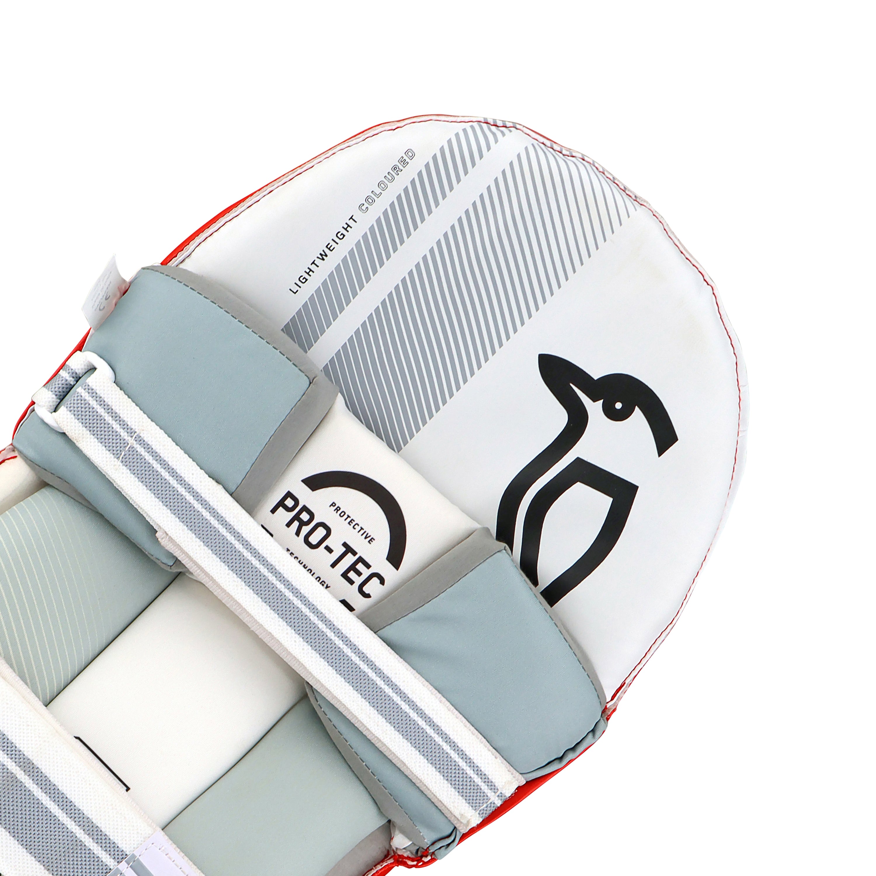 Kookaburra Lightweight Red Cricket Batting Legguard - Adult