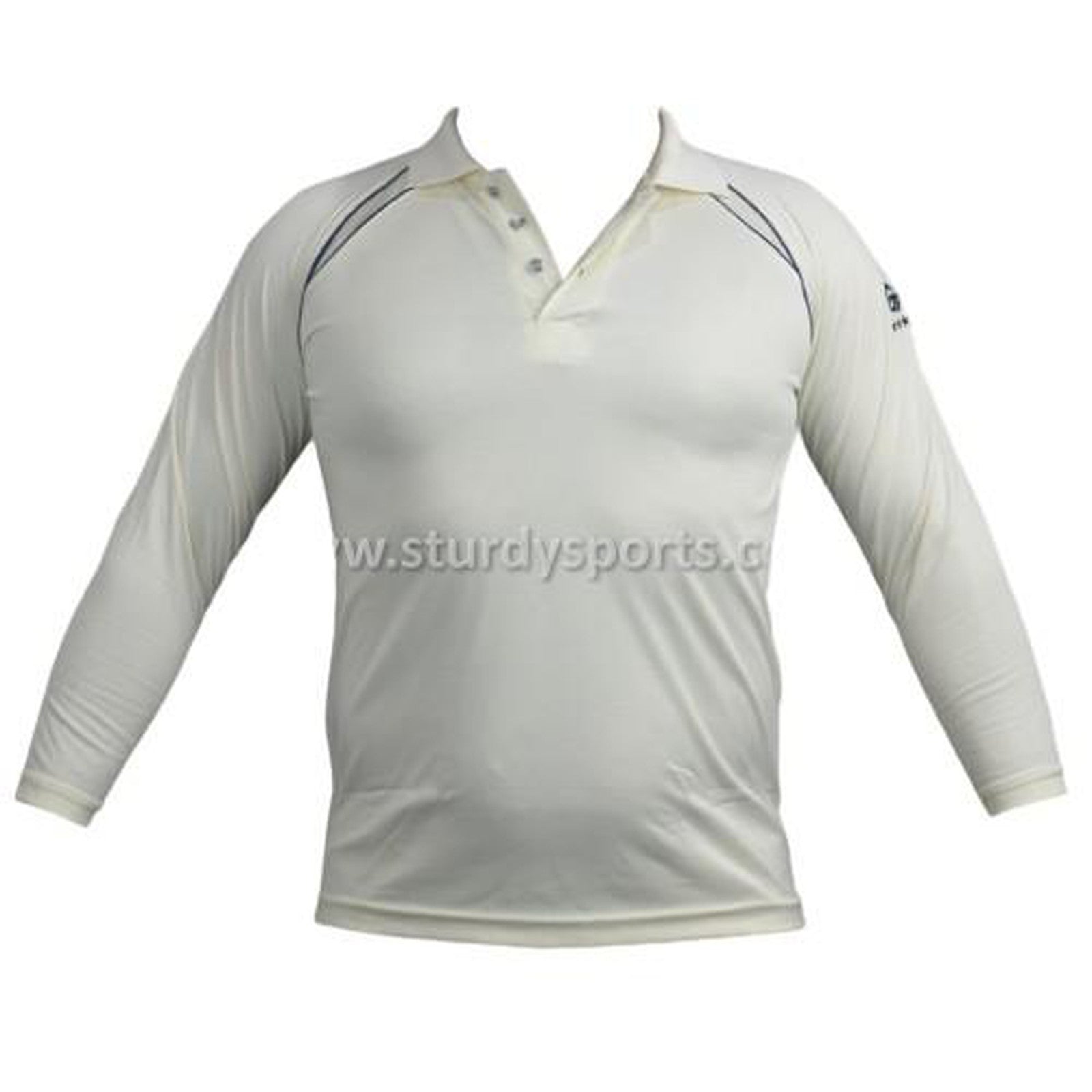Gunn & Moore GM Cream Full Sleeve Shirt (Junior)