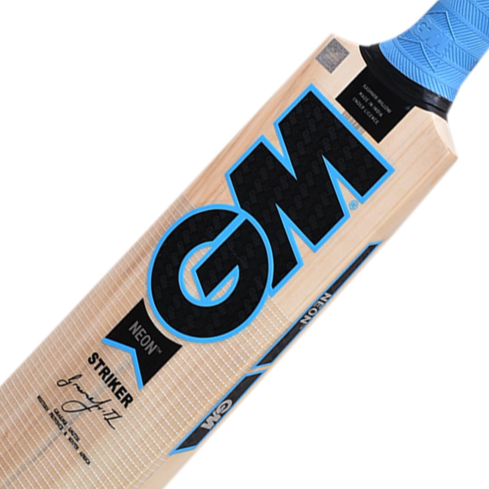 Gunn & Moore GM Neon Striker Kashmiri Willow Cricket Bat - Size 5