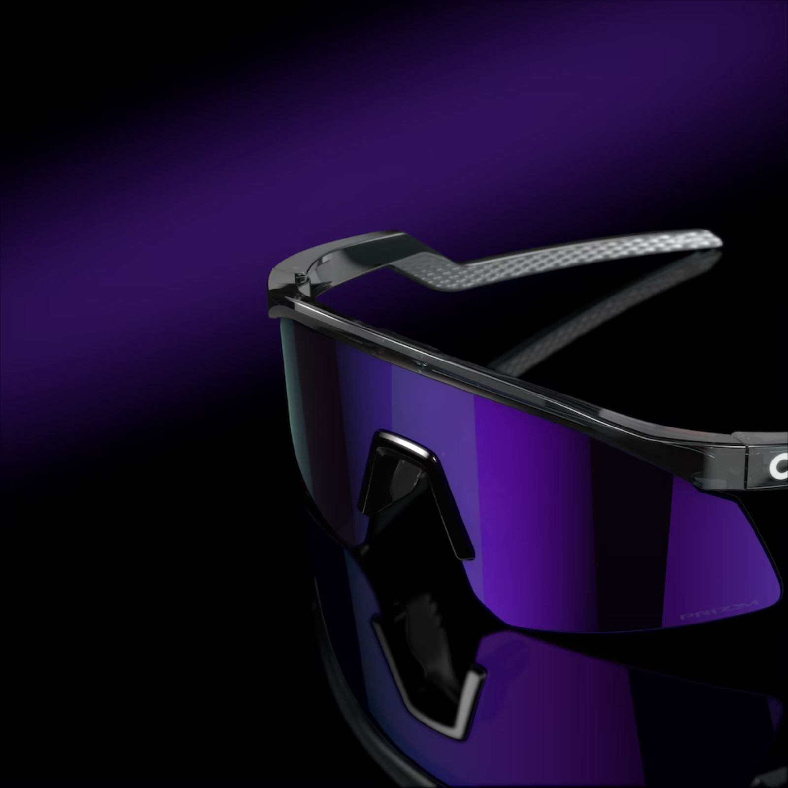 Oakley Hydra Crystal Black - Prizm Violet Sunglasses