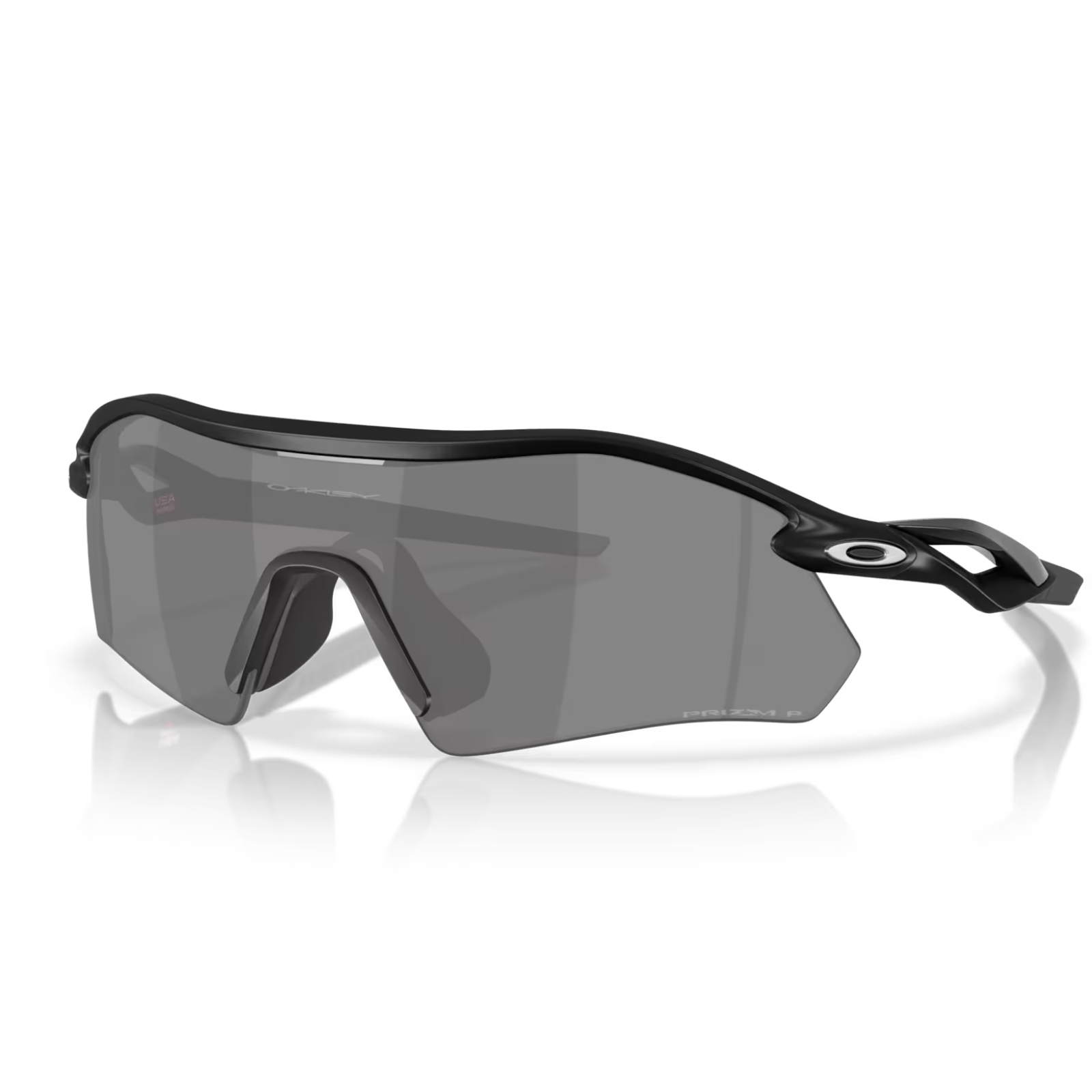 Oakley RADAR PLATE Matte Black - Prizm Black Polarized Sunglasses