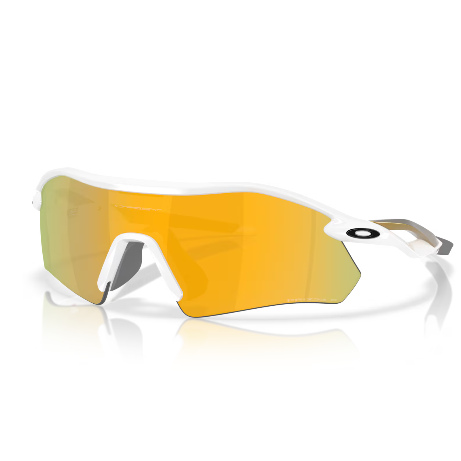 Oakley RADAR PLATE Polished White - Prizm 24K Polarized Sunglasses