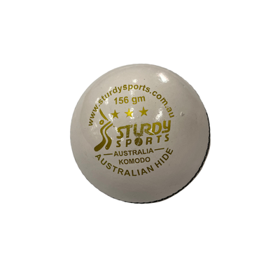 Sturdy Komodo White 2 Piece Cricket Ball - Senior