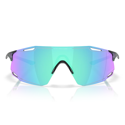Oakley CYBR DYNO Polished Black - Prizm Sapphire Sunglasses