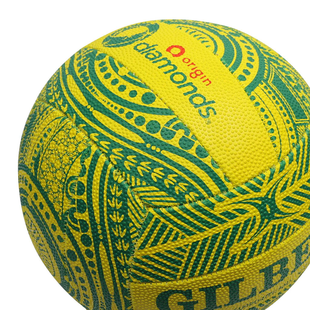 Gilbert First Nations Diamonds Supporter Netball - Size 5