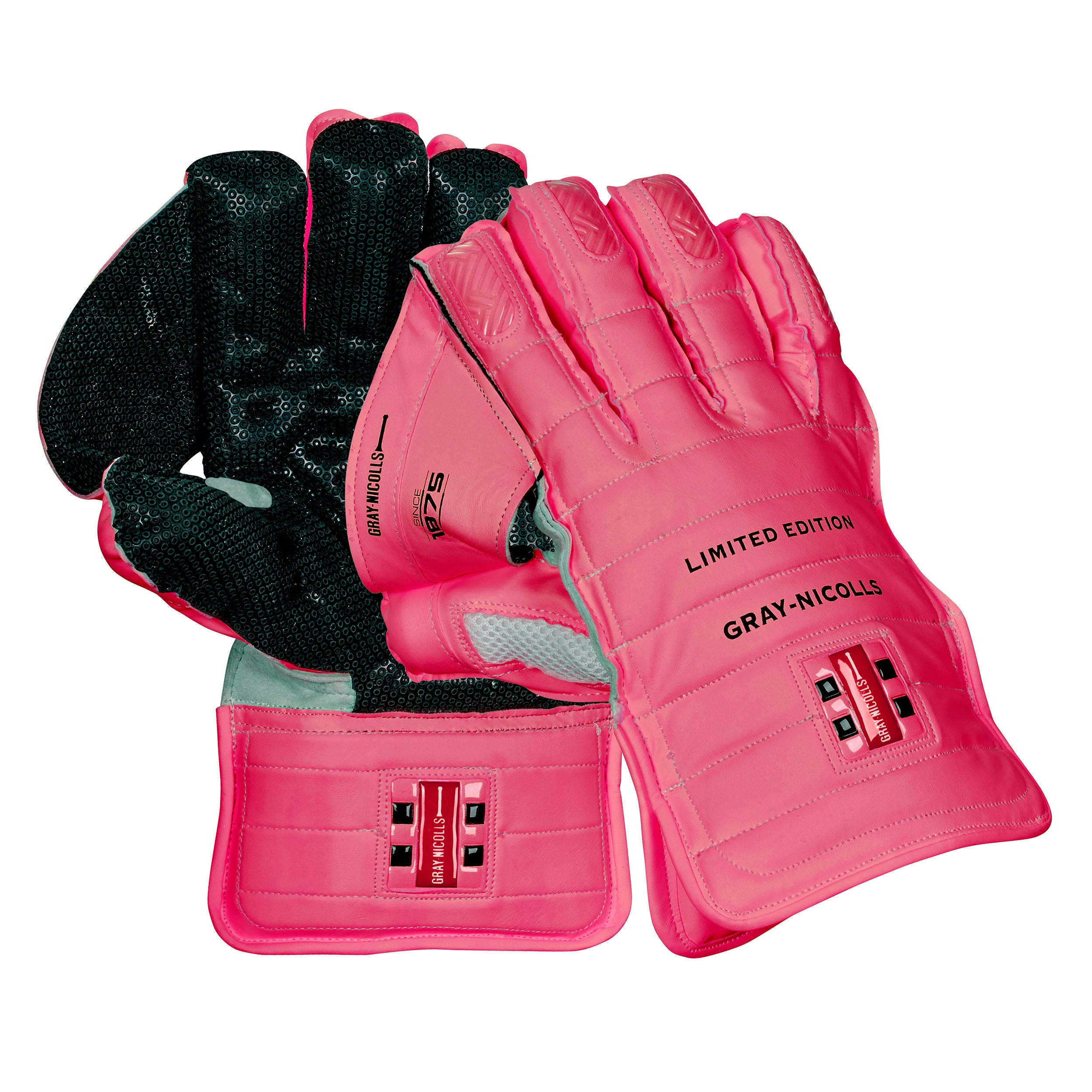 Gray Nicolls Limited Edition Pink Wicket Keeping Gloves - Adult