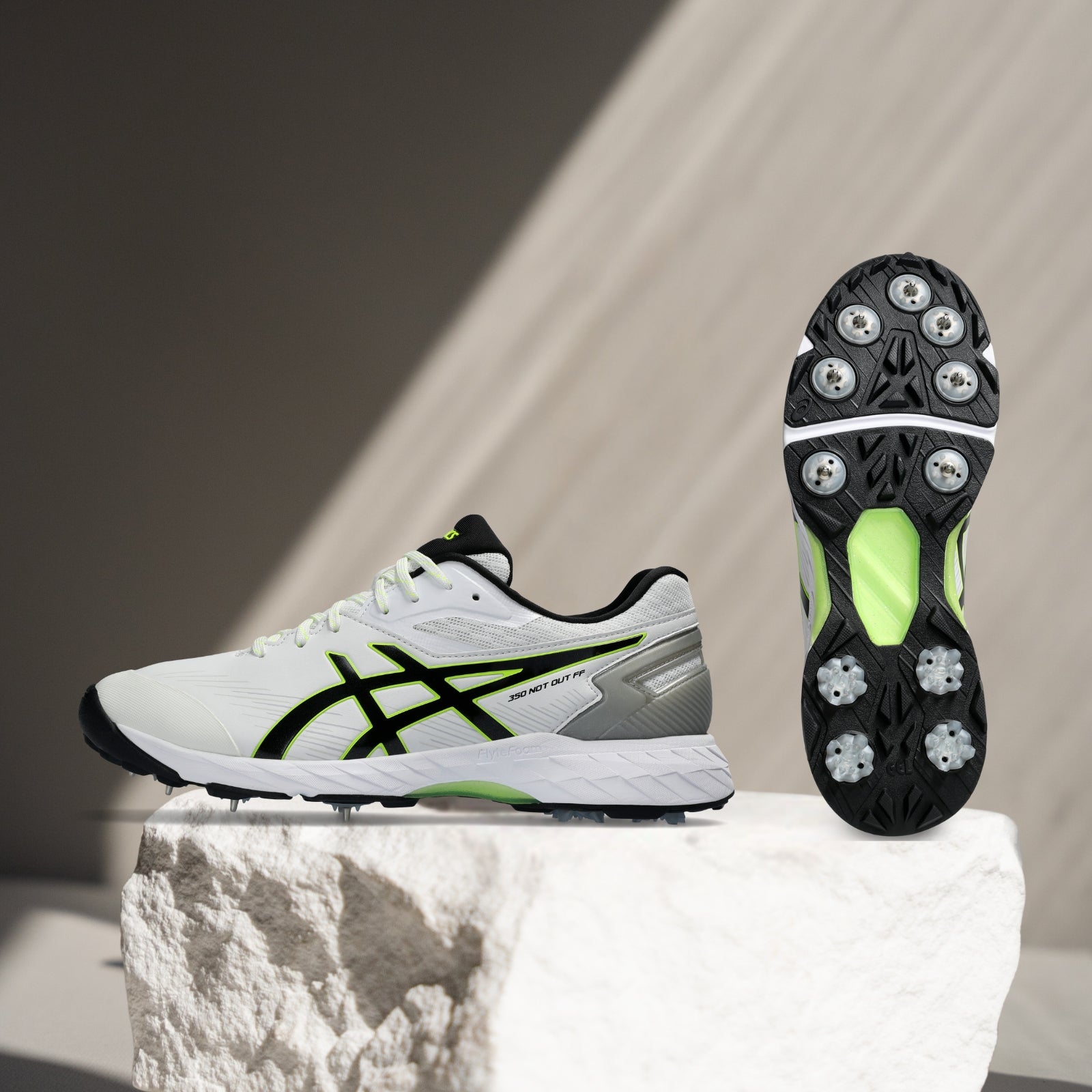 Asics 350 Not Out FF Steel Spikes Cricket Shoes