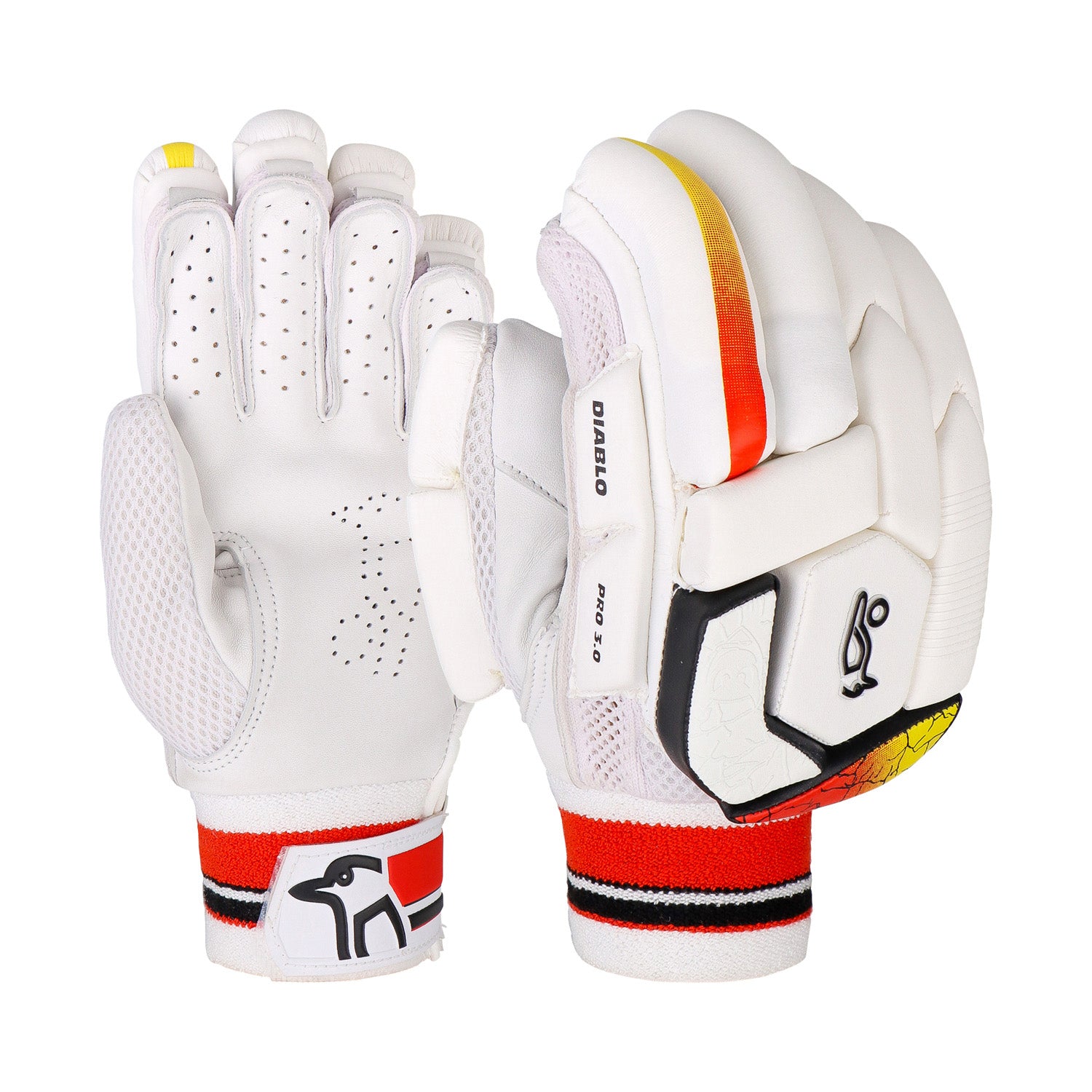 Kookaburra Diablo Pro 3.0 Cricket Batting Gloves - Small Adult