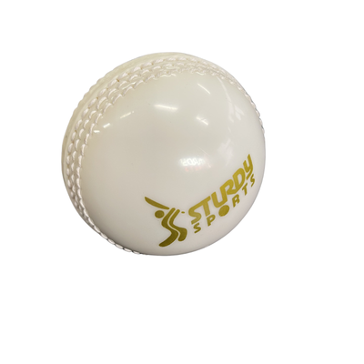 Sturdy Incredi Softaball White Cricket Ball -Junior