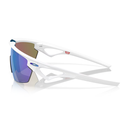 Oakley Sphaera Matte White - Prizm Sapphire Polarized Sunglasses