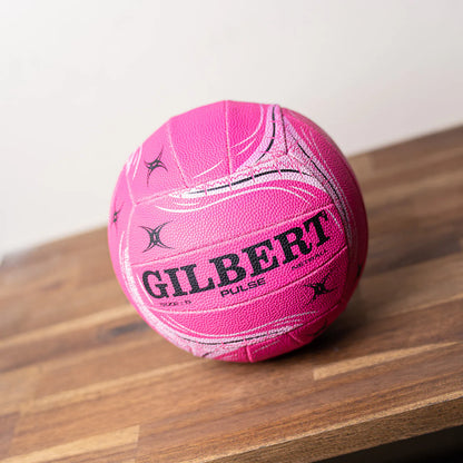 Gilbert Pulse Netball Pink - Size 5