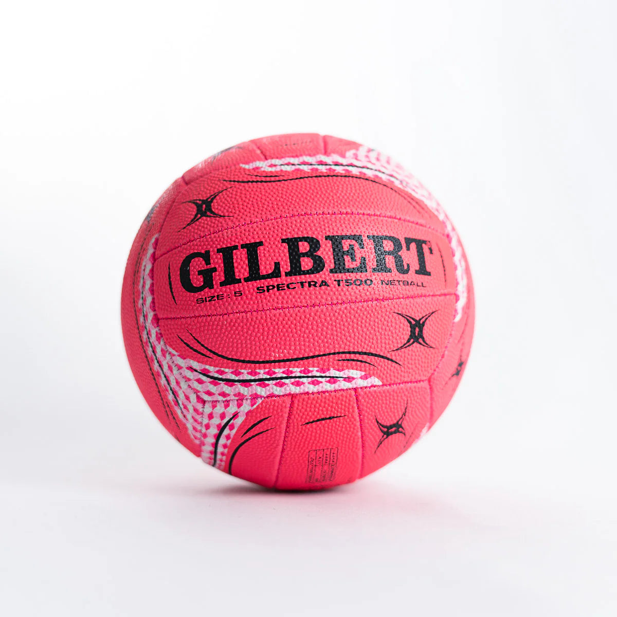 Gilbert Spectra T500 Pink Netball - Size 5