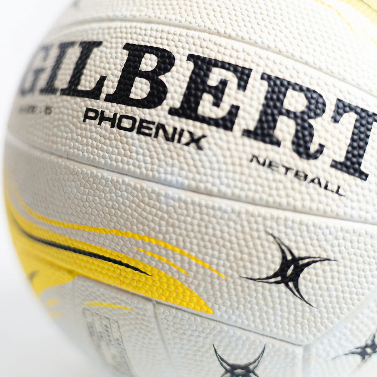 Gilbert Phoenix White Netball - Size 5