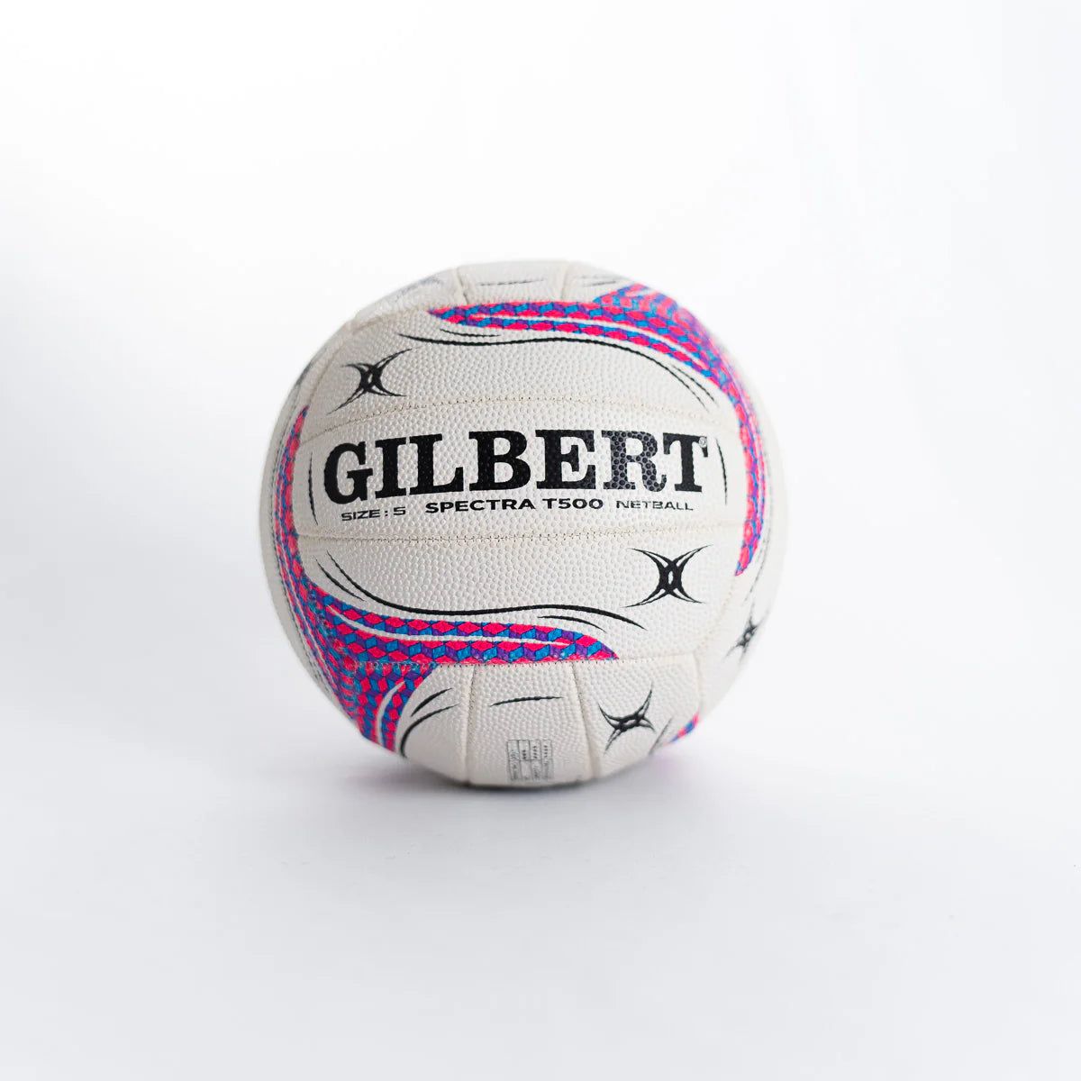 Gilbert Spectra T500 White Netball - Size 5