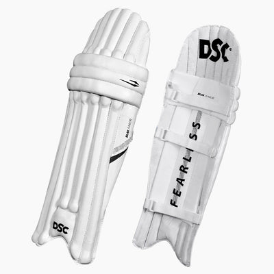 DSC Blak Junior Batting Leg Guard - Small Junior