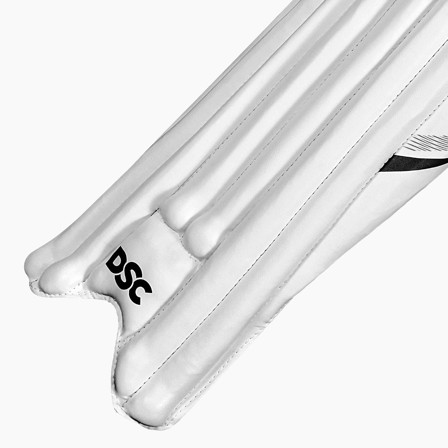 DSC Blak Junior Batting Leg Guard - XS Junior