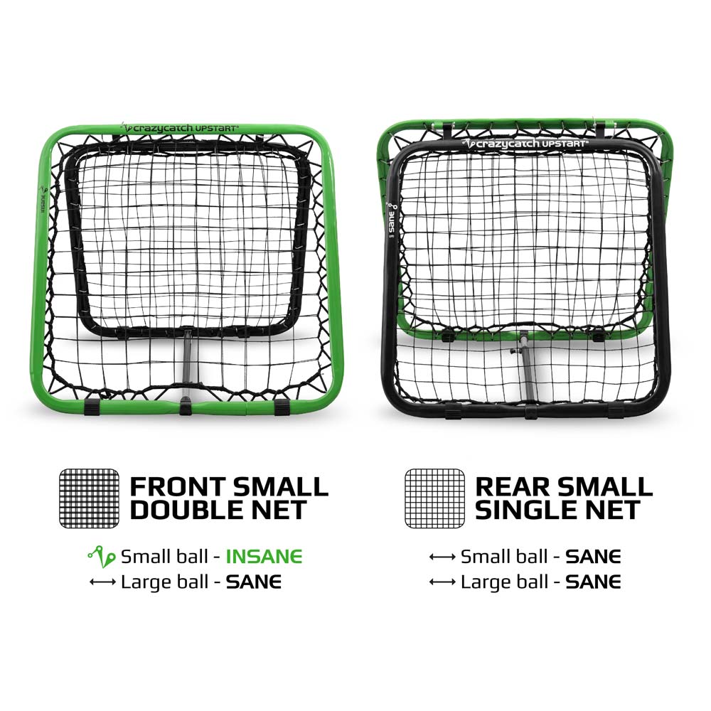 Crazy Catch Upstart Double Trouble Rebounder Net