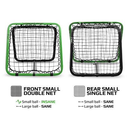 Crazy Catch Upstart Double Trouble Rebounder Net