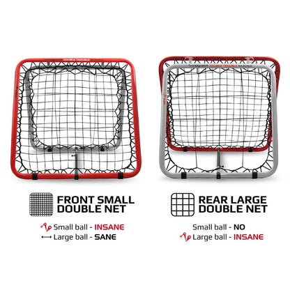 Crazy Catch Wild Child Double Trouble Rebounder Net