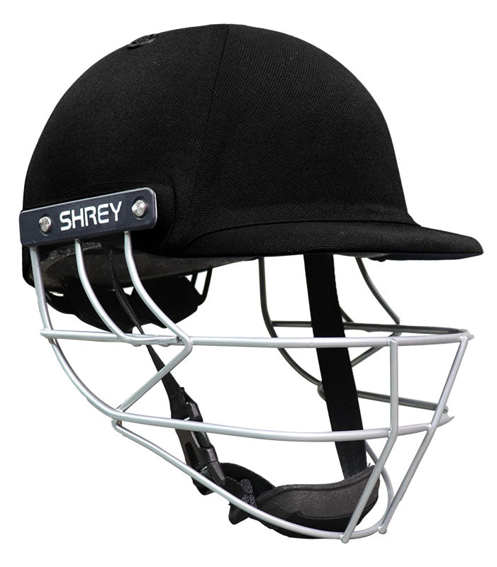 Shrey Classic Helmet 2.0 With Adjustment Dial - Black Senior