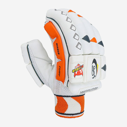 Kookaburra Retro Diablo Fury Cricket Batting Gloves - Senior