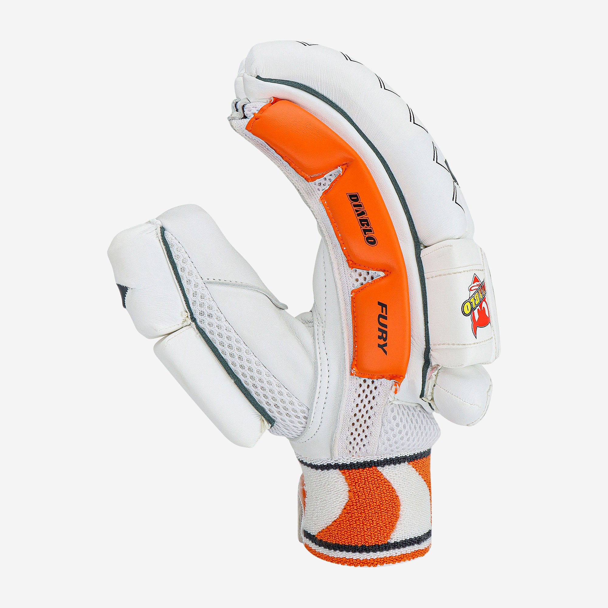 Kookaburra Retro Diablo Fury Cricket Batting Gloves - Senior