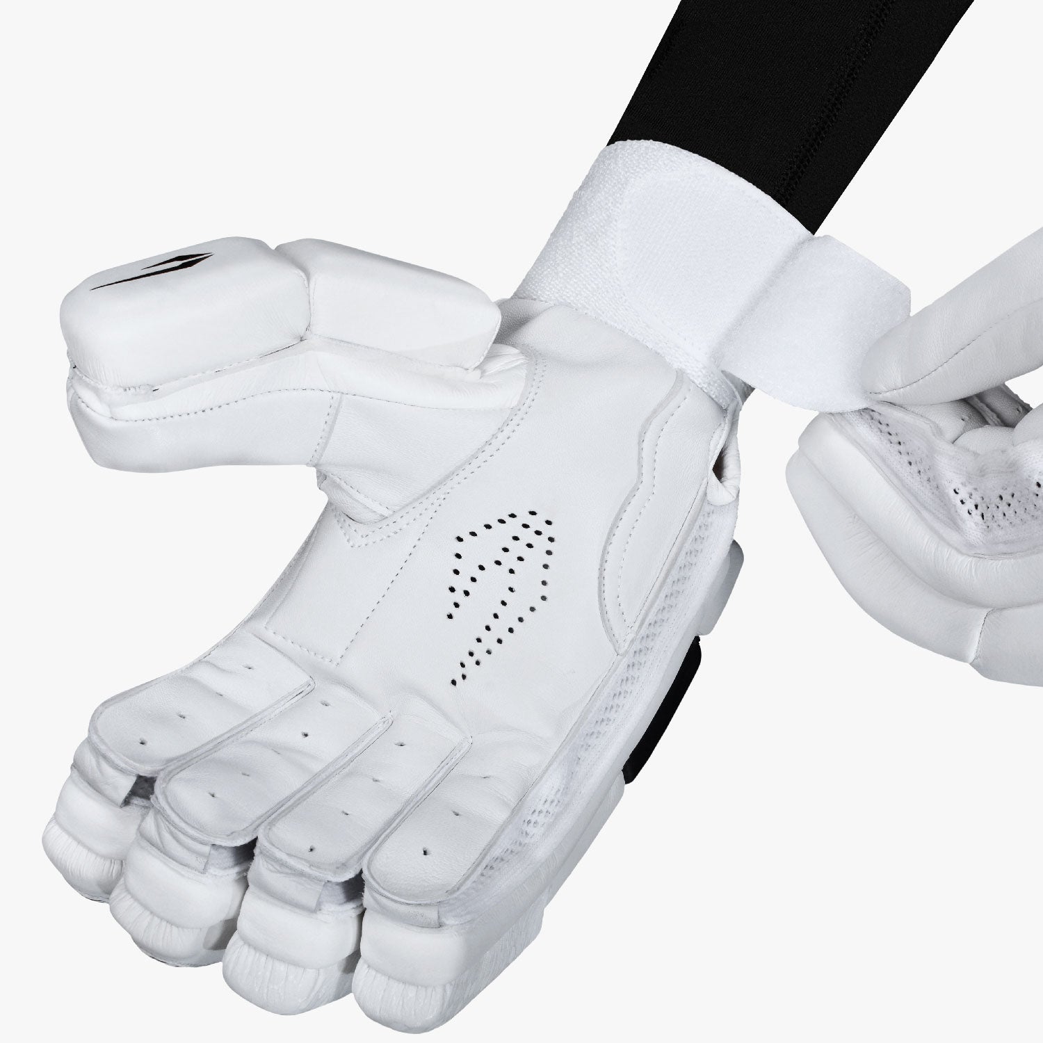 DSC Blak 44 Cricket Batting Gloves - Senior
