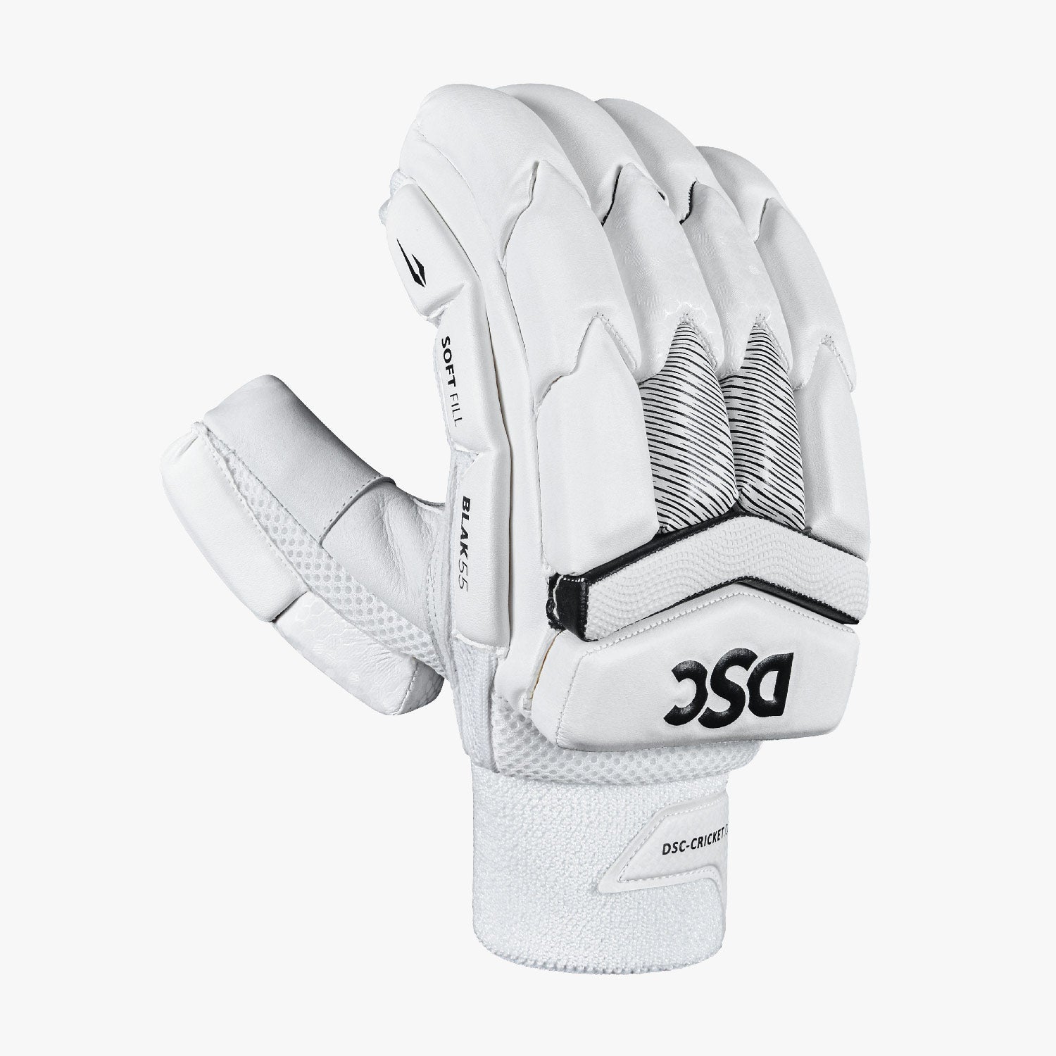 DSC Blak 55 Cricket Batting Gloves - Senior