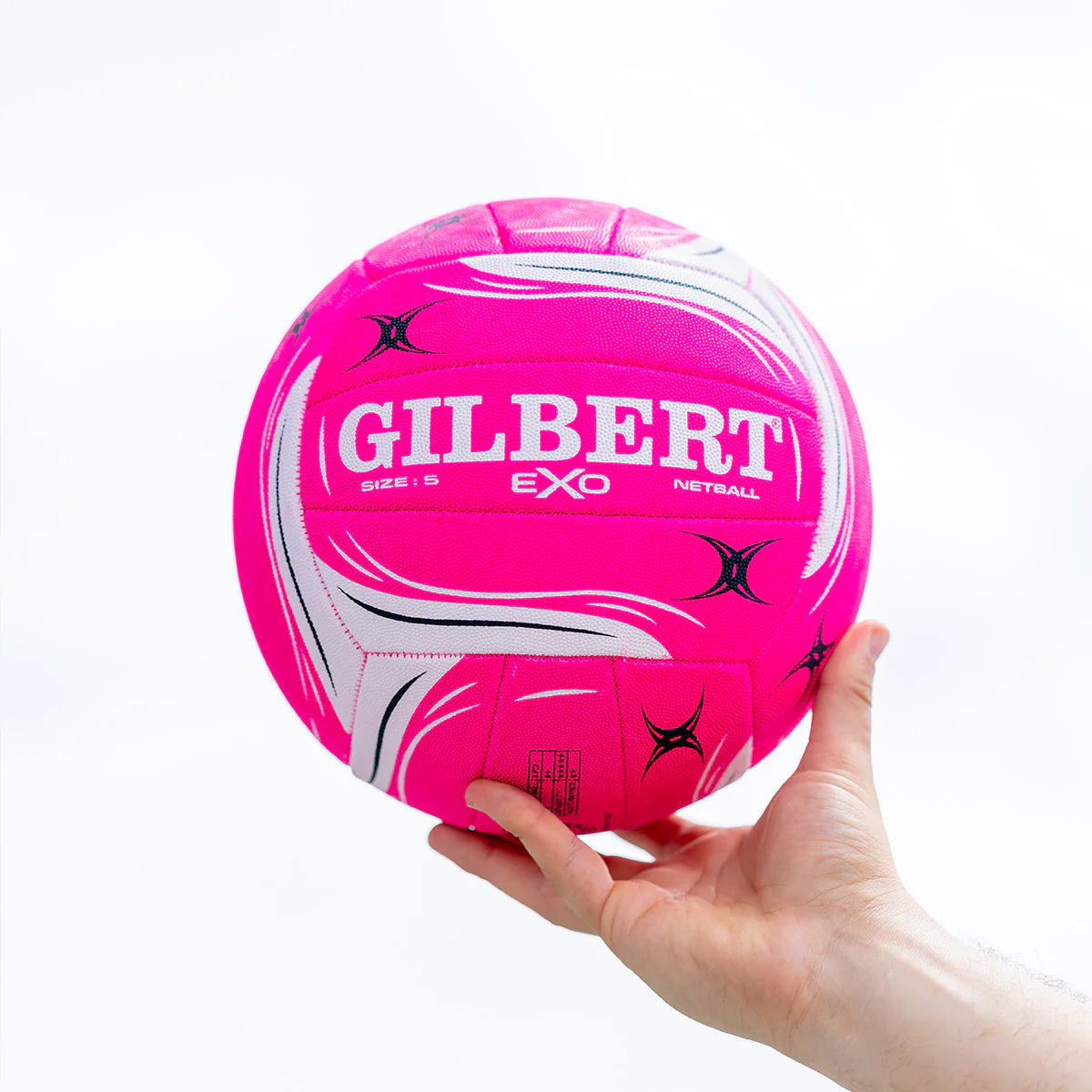 Gilbert Exo Trainer Pink Netball - Size 5