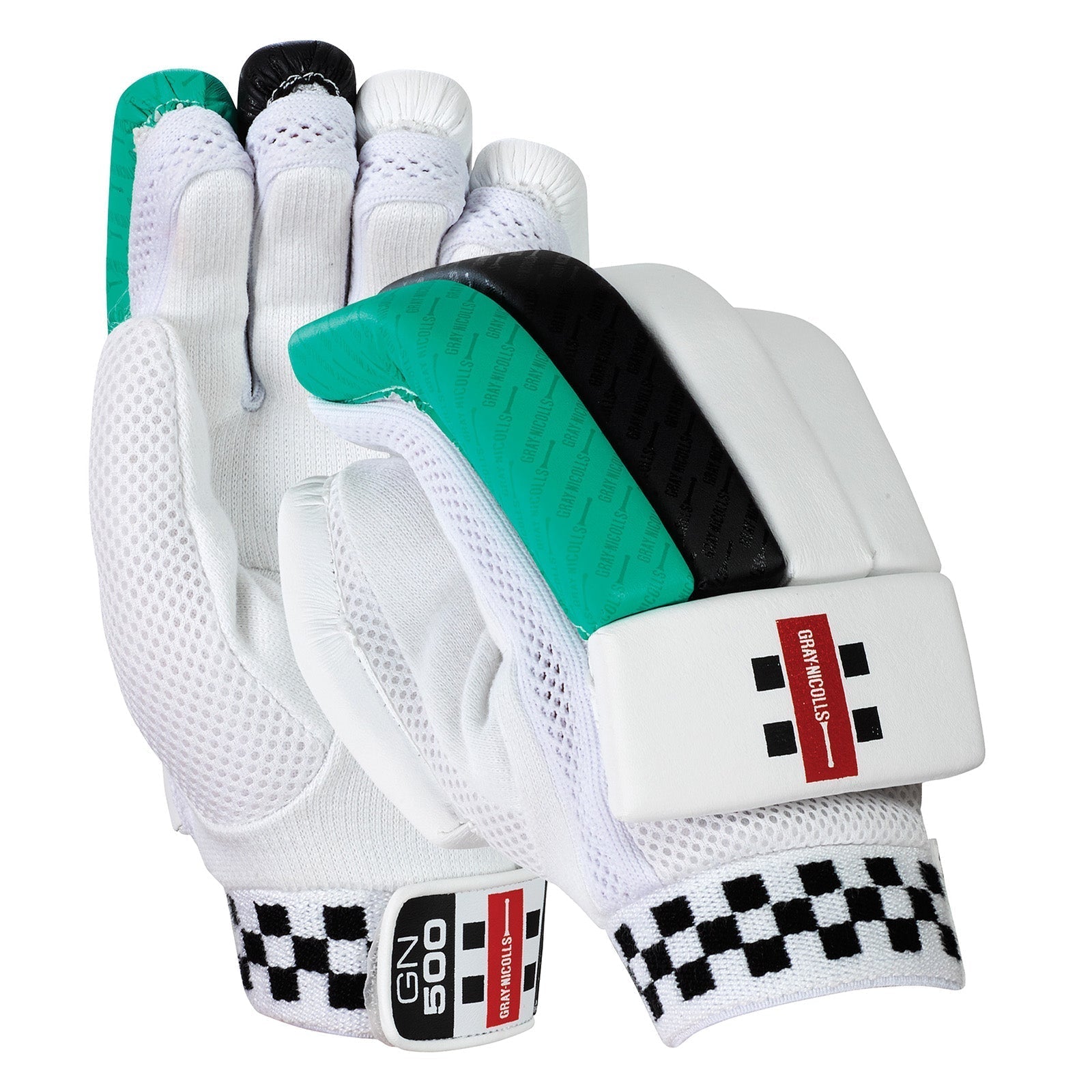 Gray Nicolls GN 500 Batting Gloves Aquamarine - Youth