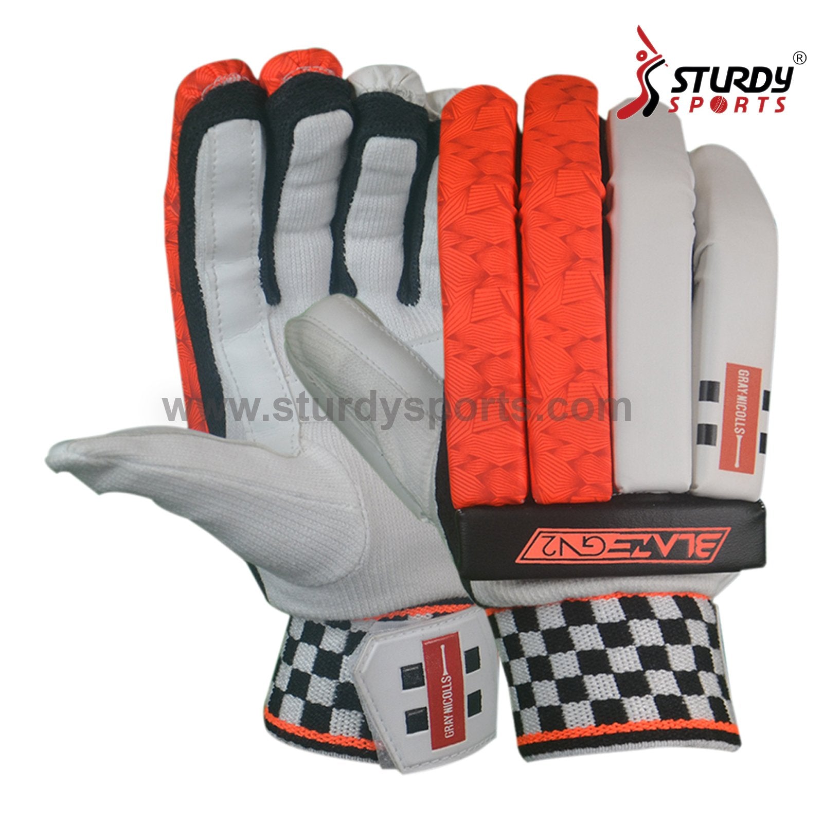 Gray Nicolls GN2 Blaze Batting Gloves - Senior