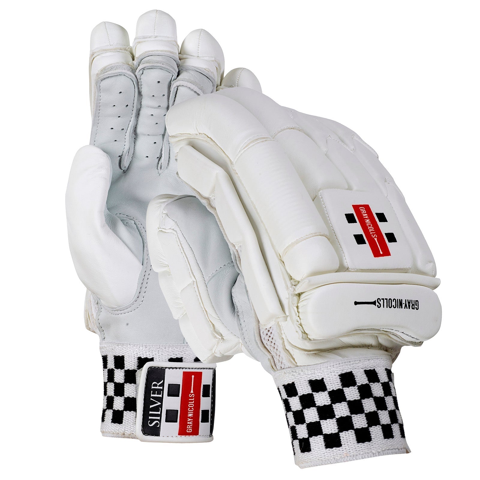 Gray Nicolls Silver Batting Gloves - Narrow Fit