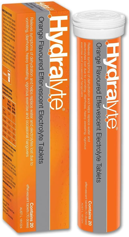 Hydralyte Tablets Orange - Pack of 20