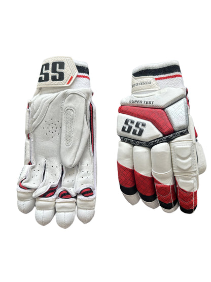 SS Supertest Cricket Batting Gloves - Senior