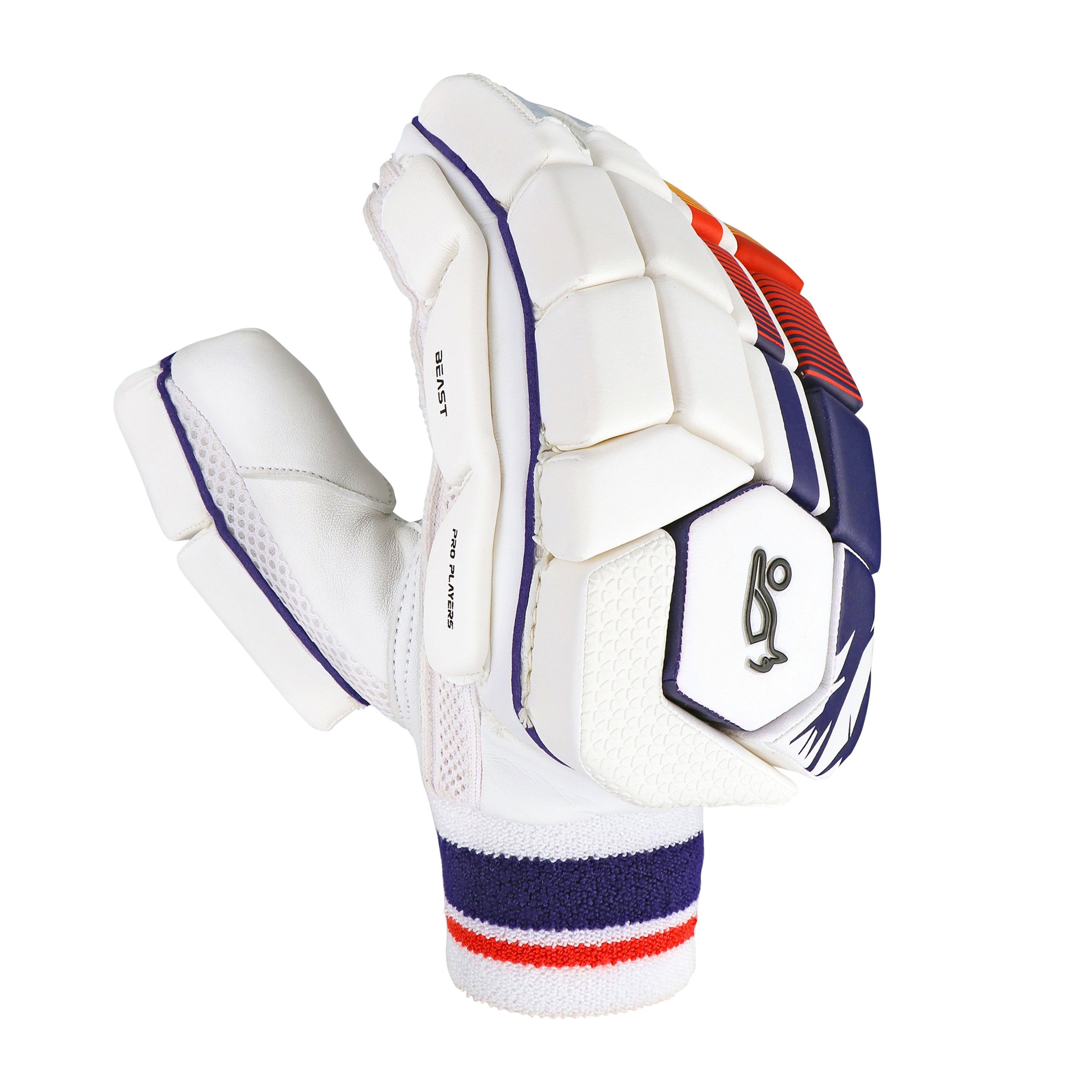 Kookaburra Beast Pro Players Cricket Batting Gloves - Small Adult