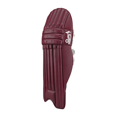 Kookaburra Lightweight Maroon Cricket Batting Legguard - Adult