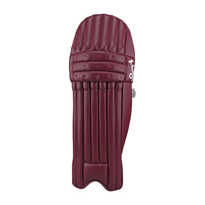 Kookaburra Lightweight Maroon Cricket Batting Legguard - Adult