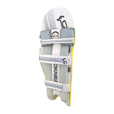 Kookaburra Lightweight Yellow Cricket Batting Legguard - Adult